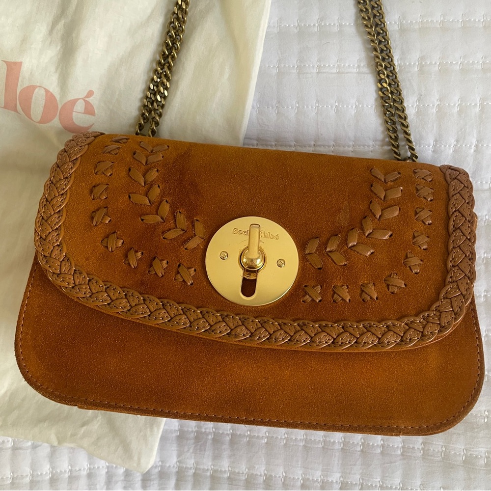 See By Chloe Suede Shoulder Bag